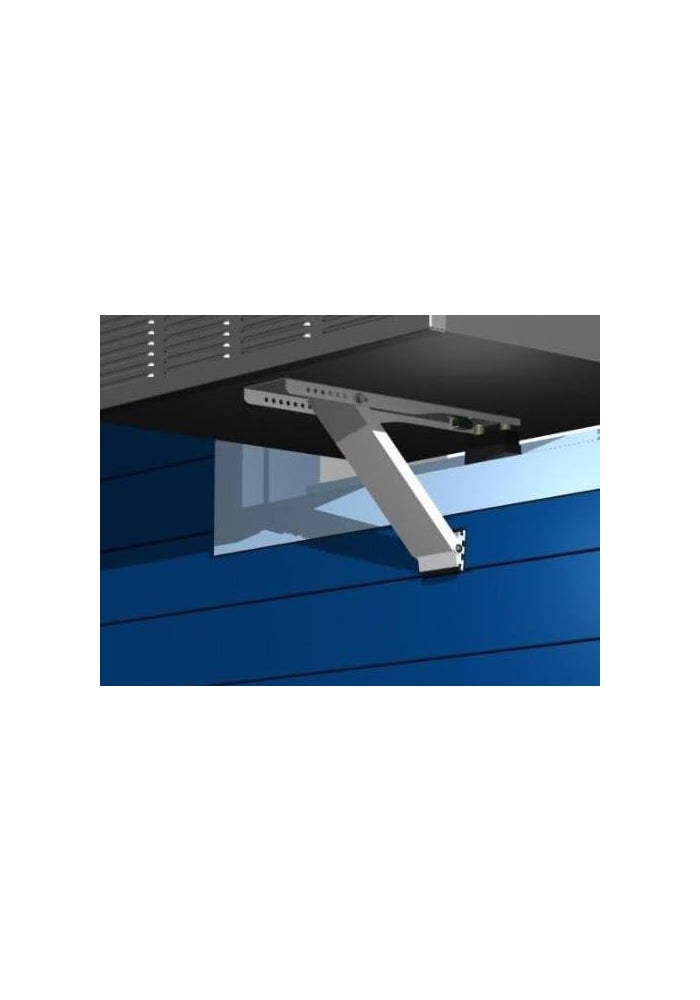 Alpine Hardware American Owned Universal Window Air Conditioner Heat Pump Bracket One Arm HeavyDuty Window AC SupportSupports Air Conditioner Up to 160 lbsfor 12000 BTU AC to 20000 BTU AC Units - Image 4