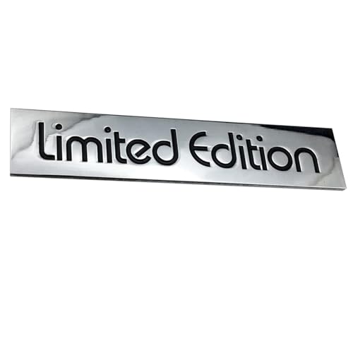 OAN 3D Metal Sticker Limited Edition Logo Emblem Badge Decal Sticker for All Cars- Size: 10cm x 1.5cm x 1mm (Metal) - Image 2