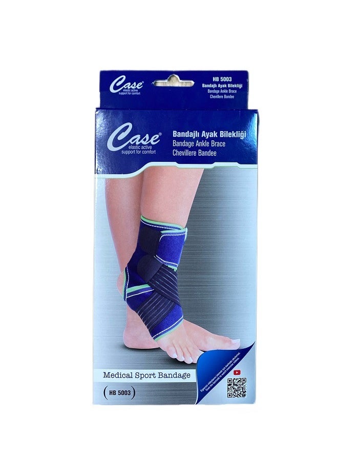 ABC orthopedic health products Bandaged Ankle Brace  - Image 2