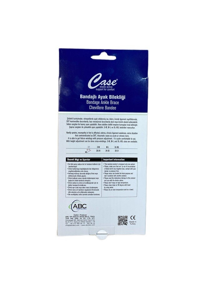 ABC orthopedic health products Bandaged Ankle Brace  - Image 3