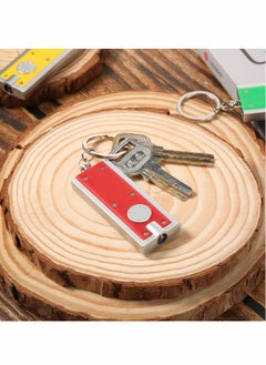 Generic Mini LED Keychains Tiny Light Torch Flashlight Key Ring Dog Collar Light in Assorted Colors Portable Key Chain Flash Light for Camping Outdoor Equipment  12 PCS  - Image 3
