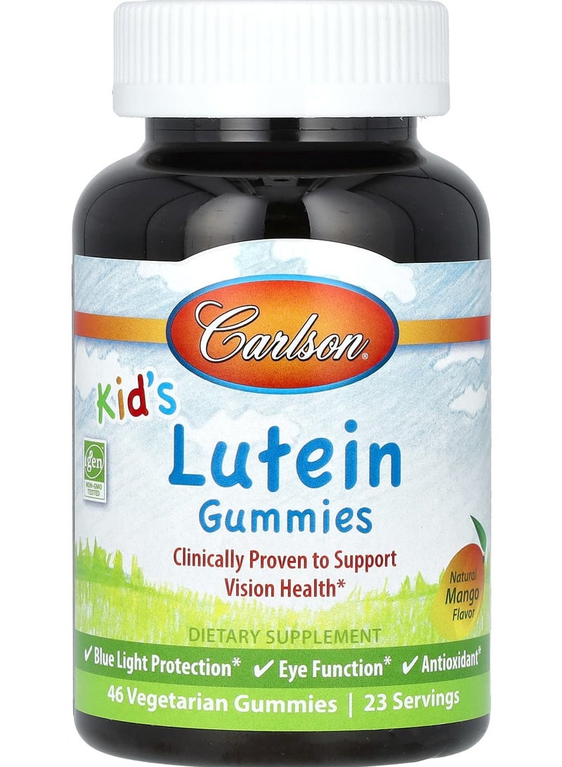 جواهر لوتين للأطفال، مانجو طبيعي، 46 جواهر نباتية