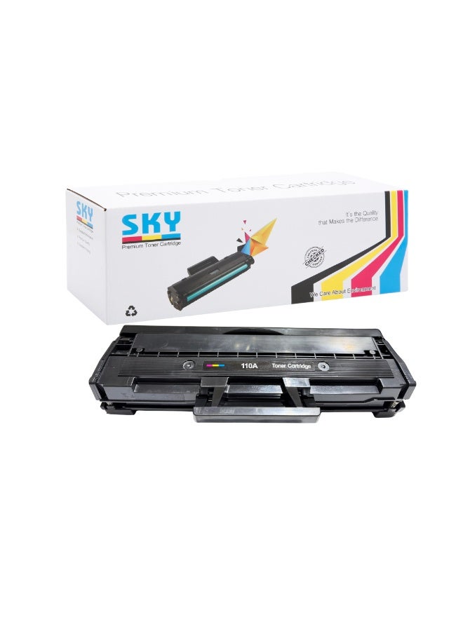 SKY 110A - W1110A Toner Cartridge (with Chip) for  HP Laser MFP 136w 136a 136nw 138p 138pn 138pnw Printers - Image 1