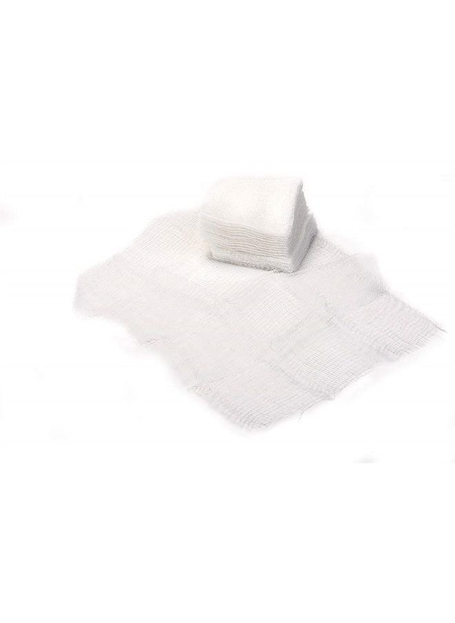 Intrinsics - INTRINSICS 401423 Med-Esthetic 100% Cotton Large 12-Ply Gauze 4"x 4" - 200 Count - Image 1