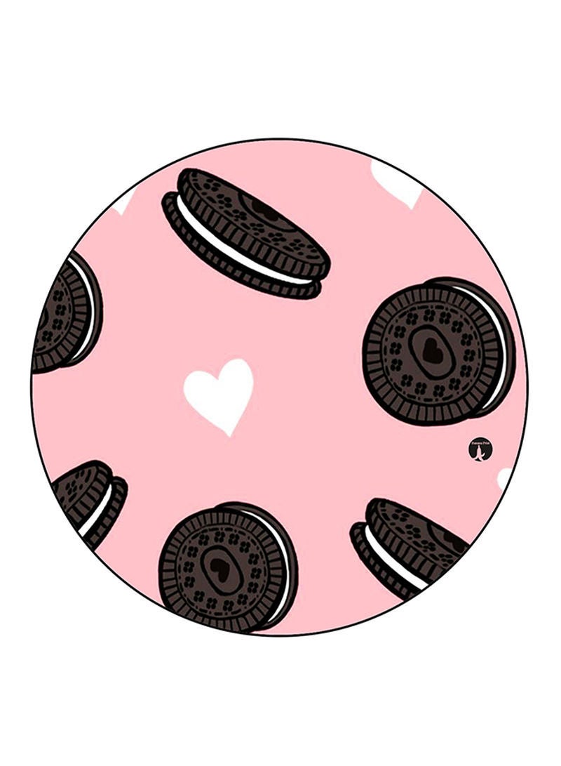 RKN Cookies Printed Mouse Pad  Multicolour