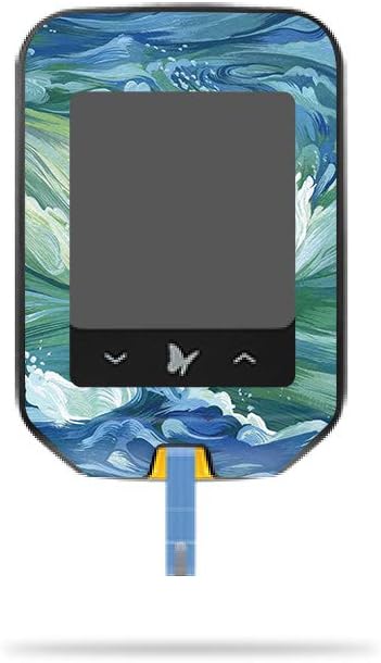 MightySkins Skin Compatible with Abbott Freestyle Precision Neo - Cyclone Wave | Protective, Durable, and Unique Vinyl Decal wrap Cover | Easy to Apply, Remove, and Change Styles | Made in The USA