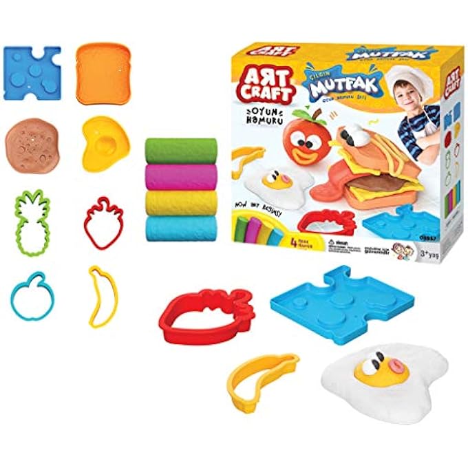 TOYS ART CRAFT CRAZY KITCHEN DOUGH SET, MULTICOLOR - Image 1