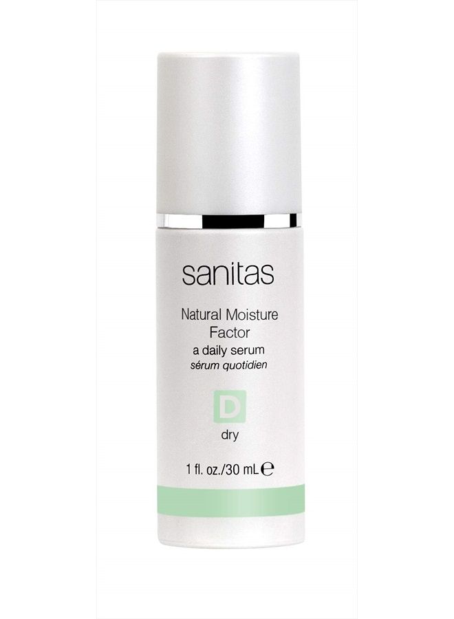 Sanitas Skincare Natural Moisture Factor, Moisture Rich Concentrate, CoQ10, Vitamin F, Vitamin E, Serum for Dry Skin, 1 Ounce - Image 1