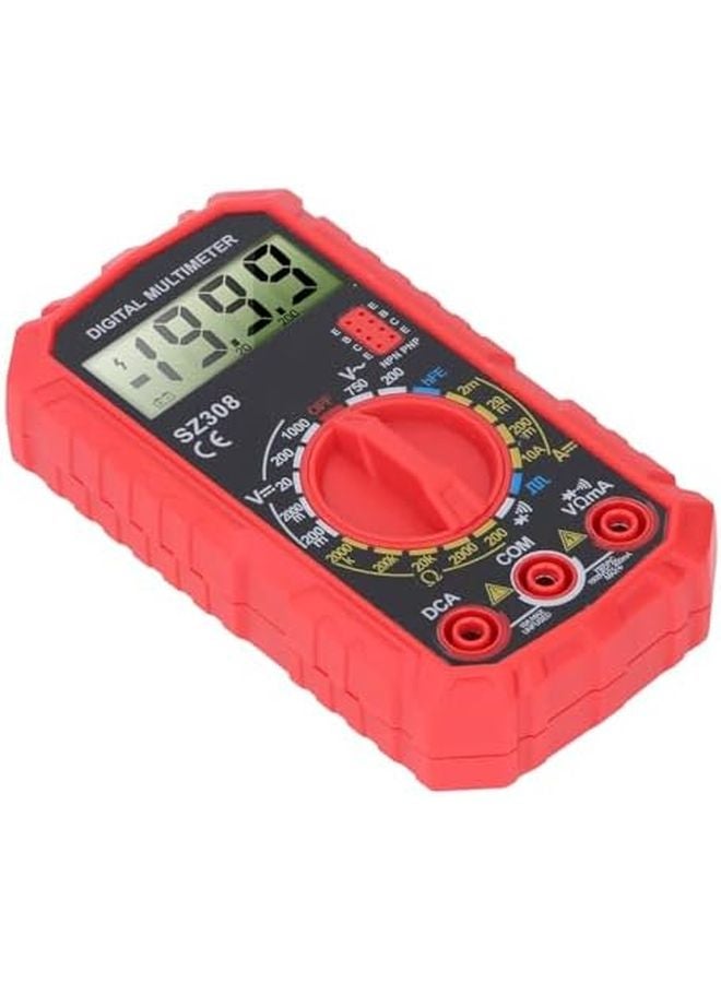 مقياس رقمي متعدد 4000 عدّاد، جهاز اختبار الجهد المتردد والمستمر بكشف الجهد غير الملامس، مقياس محمول للأوم والفولت والأمبير - Image 5