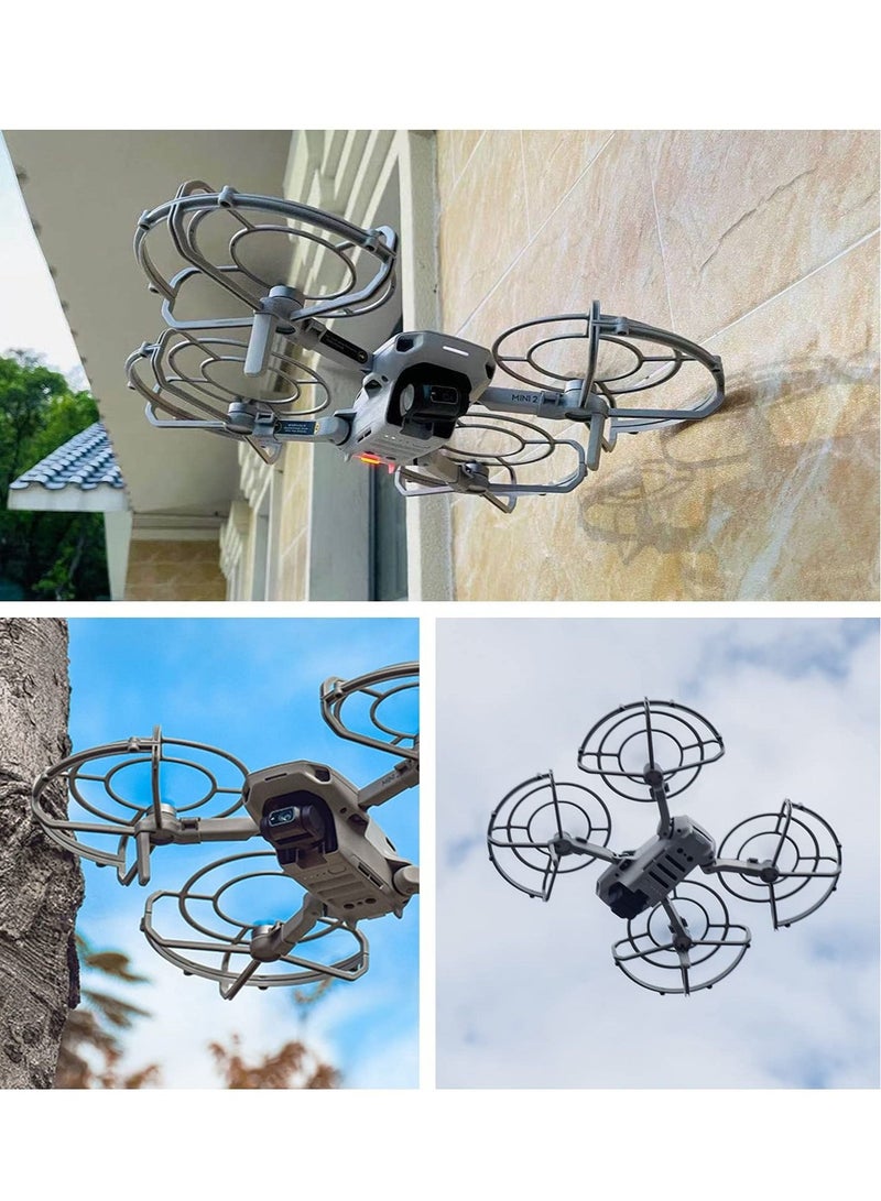 Captaintech Propeller Guard for DJI Mavic Mini 2 + Foldable Landing Gear Booster Stand + 8 Pieces Propeller Replacement Blades, 3 Sets of Drone Protection Accessories Basic Set of Assembly and Installation Tools - Image 2