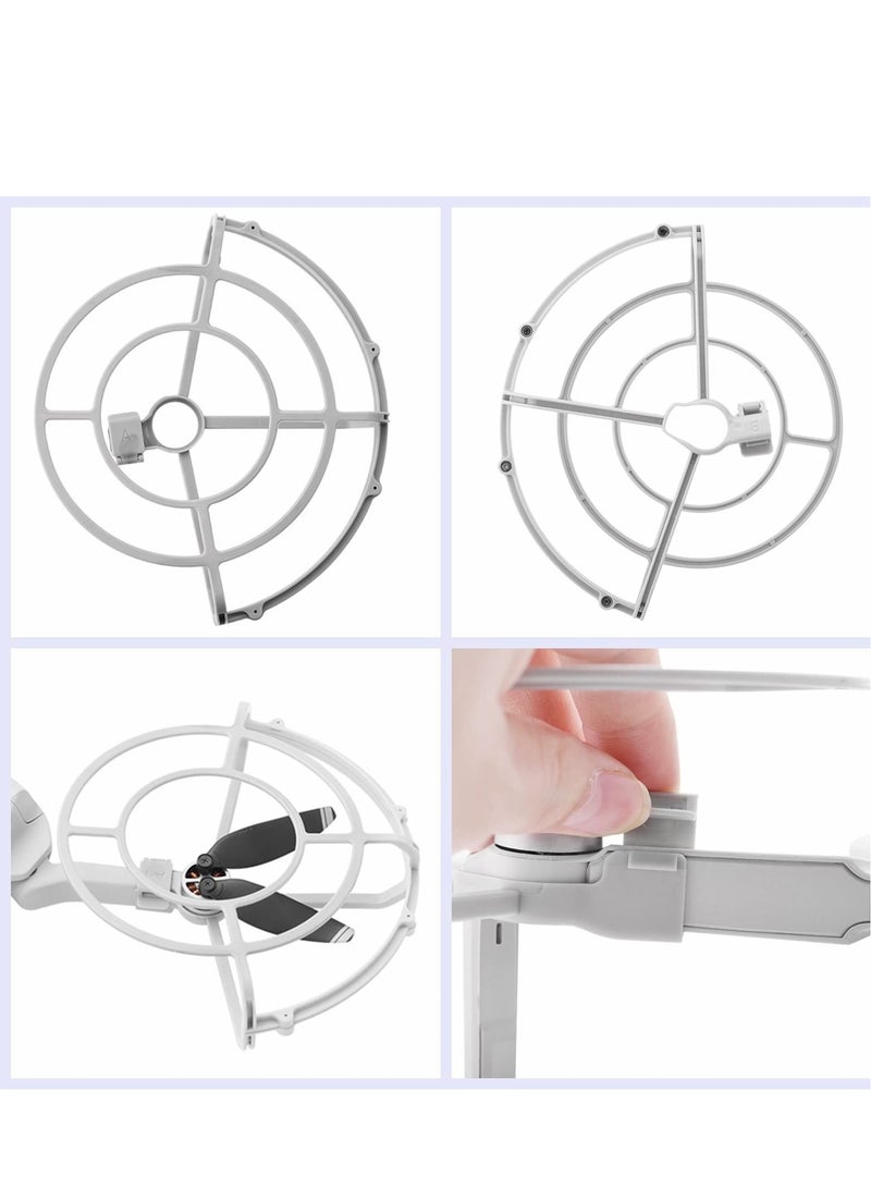 Captaintech Propeller Guard for DJI Mavic Mini 2 + Foldable Landing Gear Booster Stand + 8 Pieces Propeller Replacement Blades, 3 Sets of Drone Protection Accessories Basic Set of Assembly and Installation Tools - Image 5