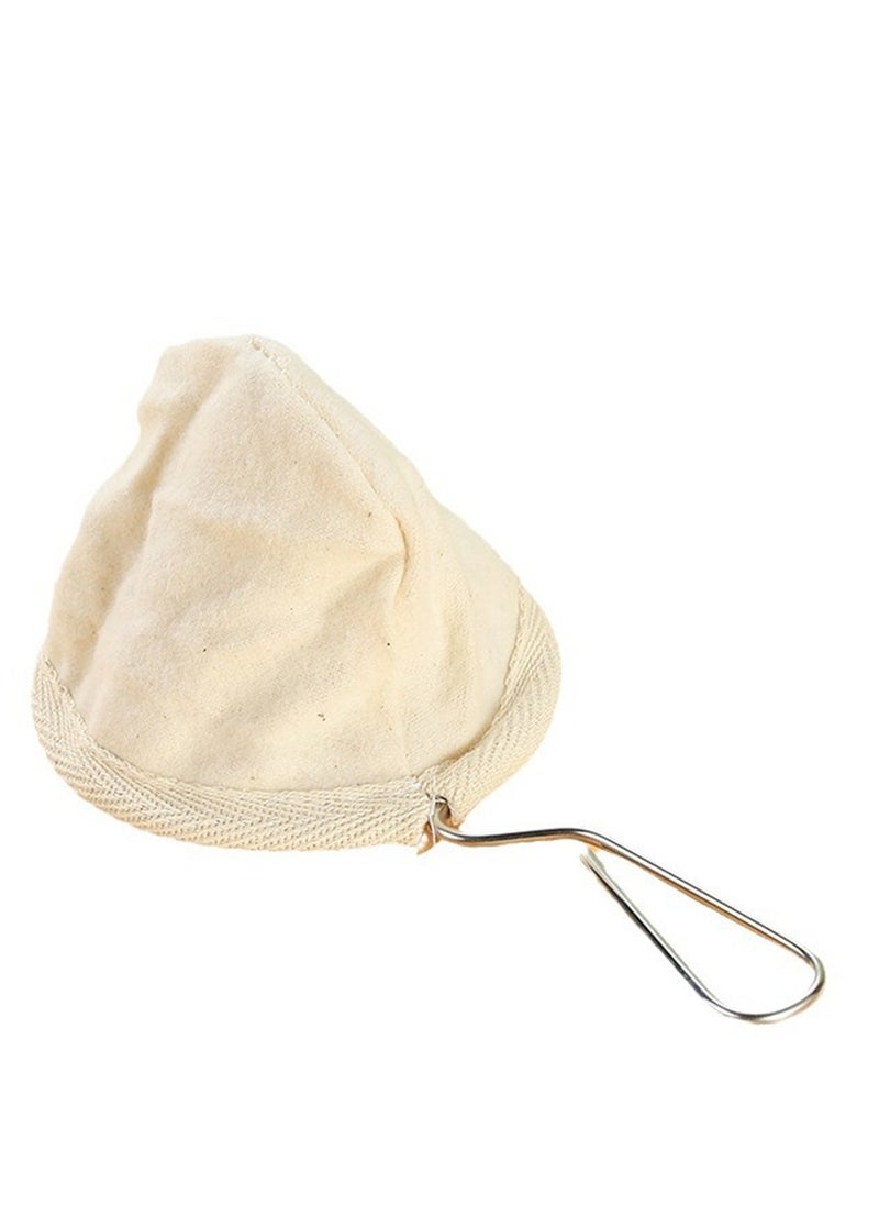 Generic - Reusable Coffee Filter Bag Pour-ver Coffee Milk Tea Fabric Removable Easy Clean Strainer - Image 1