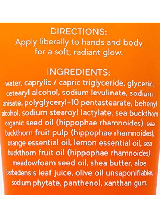 SIBU Moisturizing Body Cream Sea Buckthorn 6 Oz - Image 3