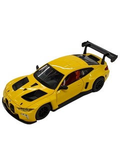 MSZ BMW M4 GT3 1:24 With Pull Back Simulation Sound Light Doors Opened Collectible Kids Toys (Assorted Colors)  - Image 2