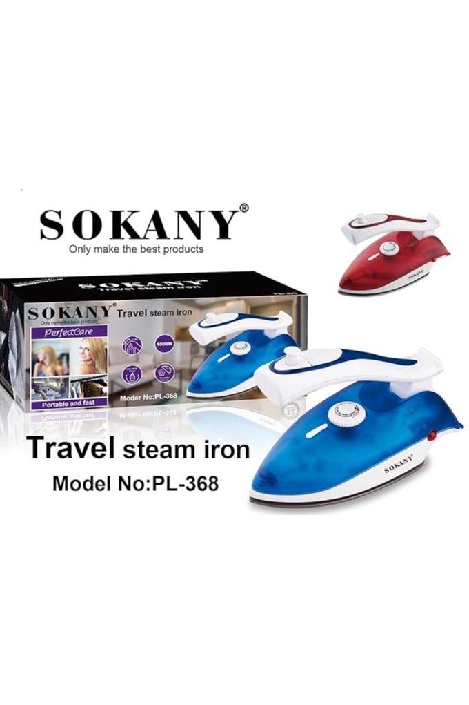 سوكاني مكواة بخار سوكاني PL-368A مع تحكم في درجة الحرارة، 1000 واط للسفر - Image 4