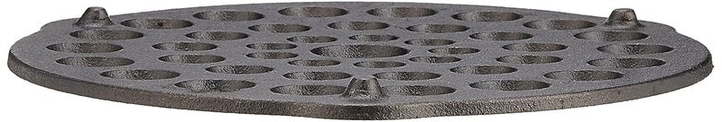 LODGE Lodge L8DOT3 PreSeasoned CastIron Meat RackTrivet 8inch  - Image 2