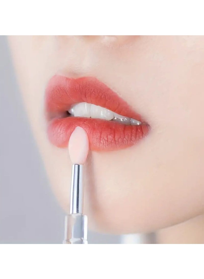 BOLREUS 3 Pcs Silicone Lip Makeup Cosmetic Brush With Dustproof Cap, Lipstick Stick Applicator, Suitable For Lip Gloss, Lip Mask. Eye Shadow, Lip Cream, Makeup Tools  - Image 4