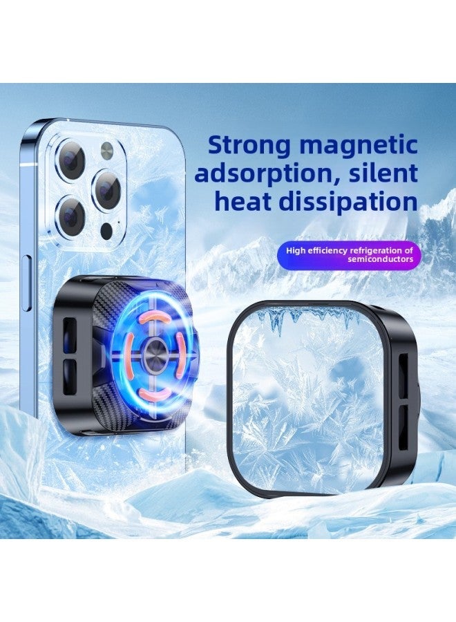 X79 Mobile Phone Radiator Semiconductor Magnetic Live Broadcast King Eat Chicken Cooling Artifact-Color:X94 Back Clip - Image 3