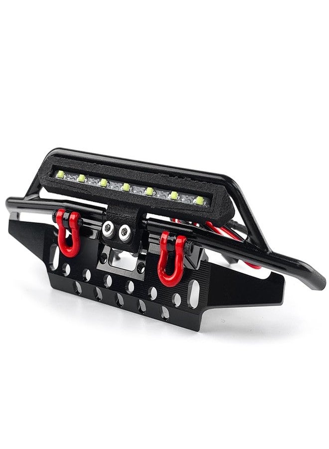 RCLIONS مجموعة مصدات أمامية من الألومنيوم من RCLIONS، مُحسّنة لشاحنة TRX4M Bronco RC Crawler بمقياس 1/18. - Image 1