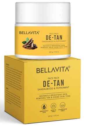 Bella Vita Organic INSTABRIGHT Face Pack for DeTan Glowing Skin Oil Control Acne Pimples Blemishes Pigmentation and Skin Brightening 100 gm - pzsku/Z725BBF01BBF6A2ADAF54Z/45/1743691783/ff7a171c-f2d0-4705-a42b-13615d573c1e