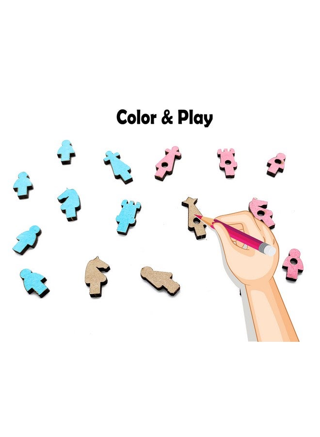 فنفينشين مجموعة Funvention من 16 لعبة سفر جيبية (لعبة إكس أو، لعبة الشطرنج، لعبة الداما، لعبة تانجرام، لعبة ميلبورد، لعبة DigiPuzzle، لعبة Fifteen & Animal Puzzle) للأطفال بعمر 4 سنوات فما فوق، لعبة لوحية عائلية، أفضل هدايا عيد الميلاد - Image 5