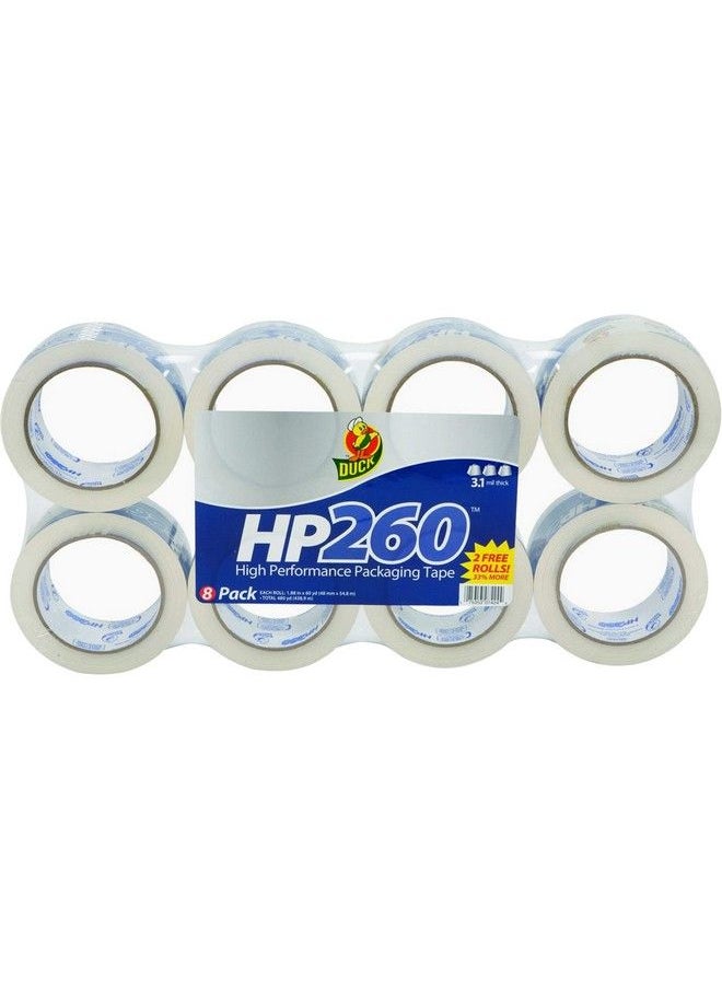 Duck Hp260 Packing Tape Refill 8 Rolls 1.88 Inch X 60 Yard Clear (1067839)  - Image 1