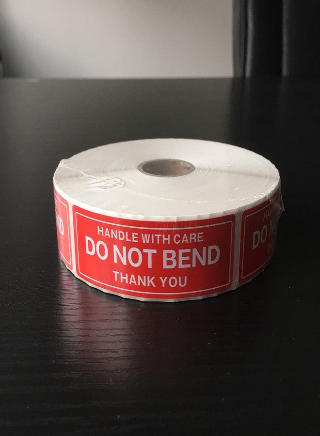 FirstZi 1x3 Inches Handle with Care - Do Not Bend - Thank You Self Adhesive Shipping Warning Labels for USPS Envelope, 1000 Stickers Per Roll - Image 3