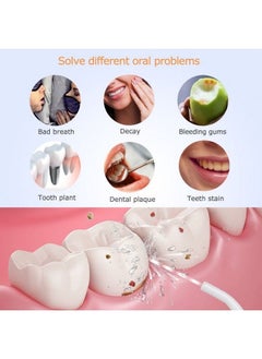 Mornwell Water Flosser Teeth Cleaner 330Ml 3 Modes Portable Dental Oral Irrigator Usb Rechargeable Electric Dental Flosser For Teeth Braces Bridges Care Home Travel  - Image 4
