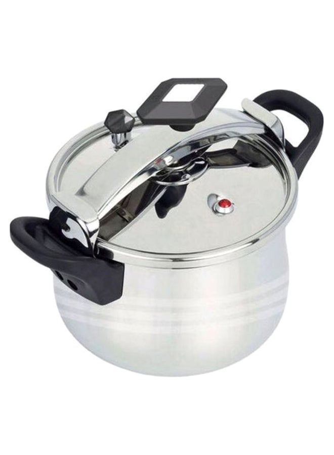 DESSINI Stainless Steel Pressure Cooker With Lid Silver - Image 3