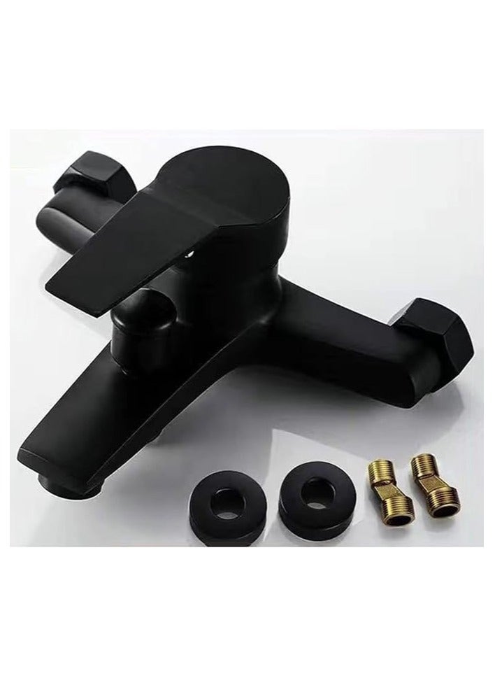 ارواق صنابير الحمام بمقبض واحد، صمام الدش مع المحول، صمام الدش والمقبض، صمام محول الدش ثلاثي الاتجاهات، النحاس، صمام محول الدش - Image 4