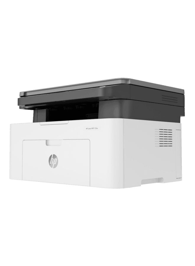 HP طابعة ليزر MFP 135W - للطباعة والنسخ والمسح الضوئي - حتى 20 صفحة في الدقيقة - لون أبيض طراز [4ZB83A] 40.6 x 36 x 25.3سم أبيض - Image 5