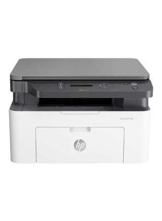 طابعة ليزر MFP 135W - للطباعة والنسخ والمسح الضوئي - حتى 20 صفحة في الدقيقة - لون أبيض طراز [4ZB83A] 40.6 x 36 x 25.3سم أبيض