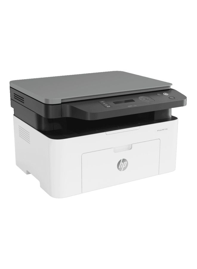 HP طابعة ليزر MFP 135W - للطباعة والنسخ والمسح الضوئي - حتى 20 صفحة في الدقيقة - لون أبيض طراز [4ZB83A] 40.6 x 36 x 25.3سم أبيض - Image 3