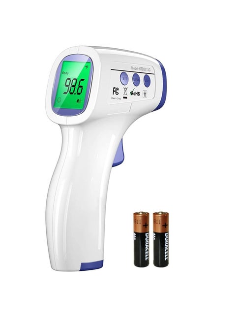 Non-Contact Infrared Forehead Thermometer, Clinically Proven Fast Accurate Results, High-Fever Alert with 4-in-1 Readings