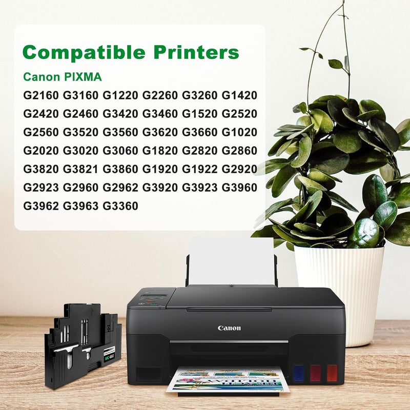 خرطوشة الصيانة MC-G02 لطابعات Canon MC-G02 متوافقة مع طابعات Canon G1520 G2520 G2560 G3520 G1220 G2260 G3260 G2160 G3160 G3560 - Image 3