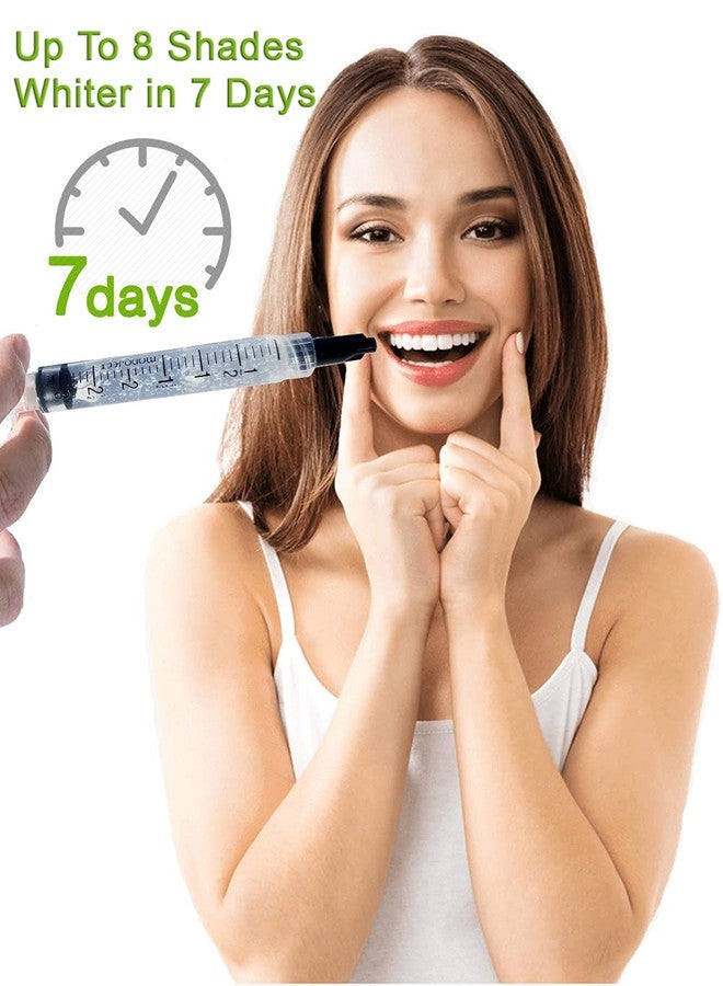 برايت وايت سمايلز برايت وايت سمايل 35% عبوة من 10 عبوات جل تبييض الأسنان، جل تبييض، مبيض للأسنان الحساسة، رائع لتبييض الأسنان الحساسة، يعمل مع ضوء LED لتبييض الأسنان وقوالب التبييض (10 × 3 مل) - Image 5