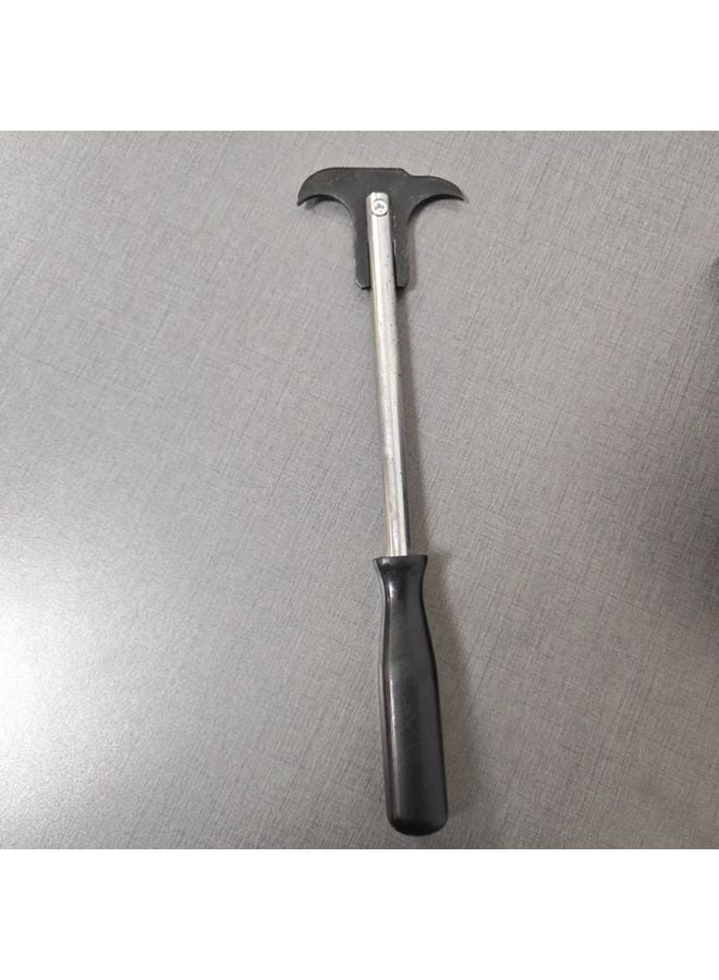 Black Heavy Duty Oil Seal Puller Wrench Fork Seals Removal Tool - Image 1