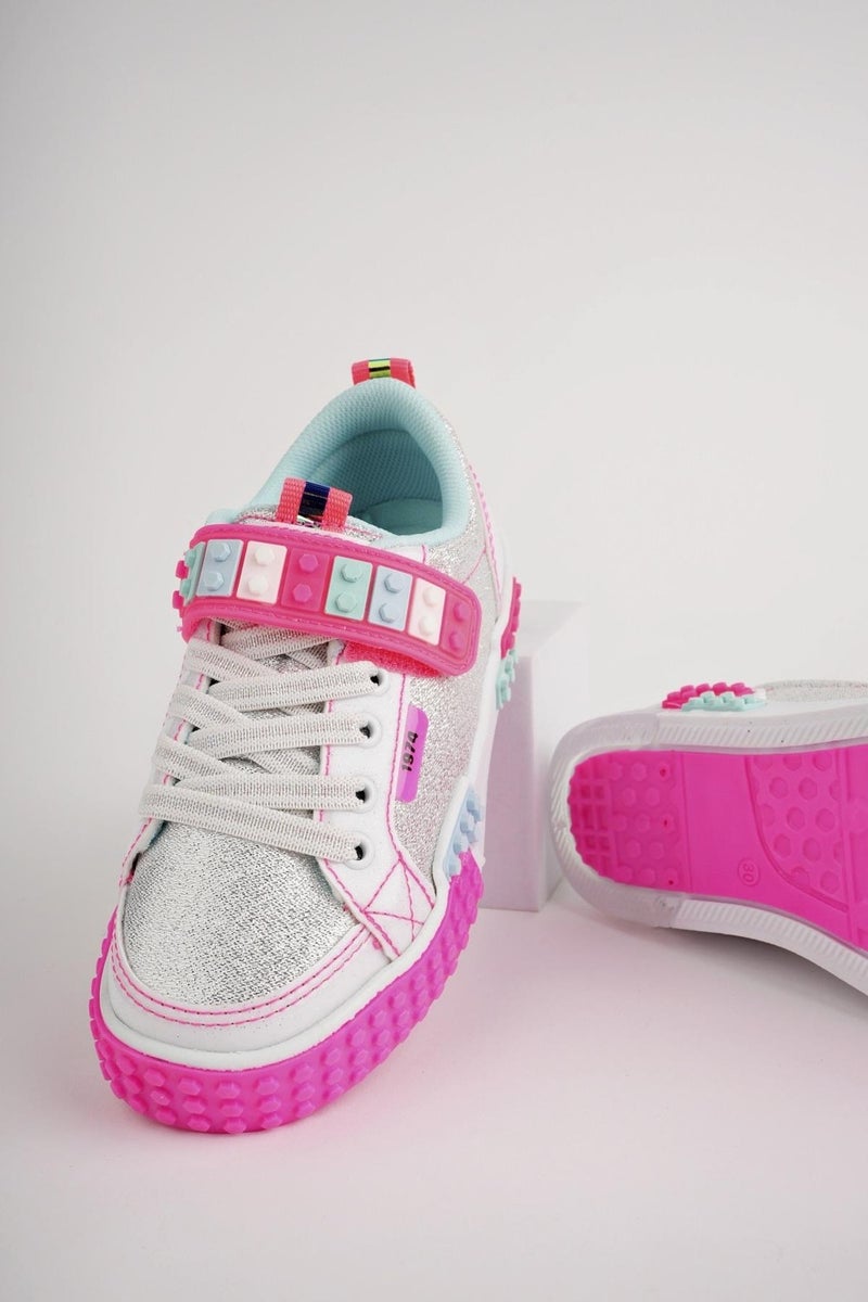 muggo Sonic Lego Laced and Velcro Children's Sneakers  - Image 3