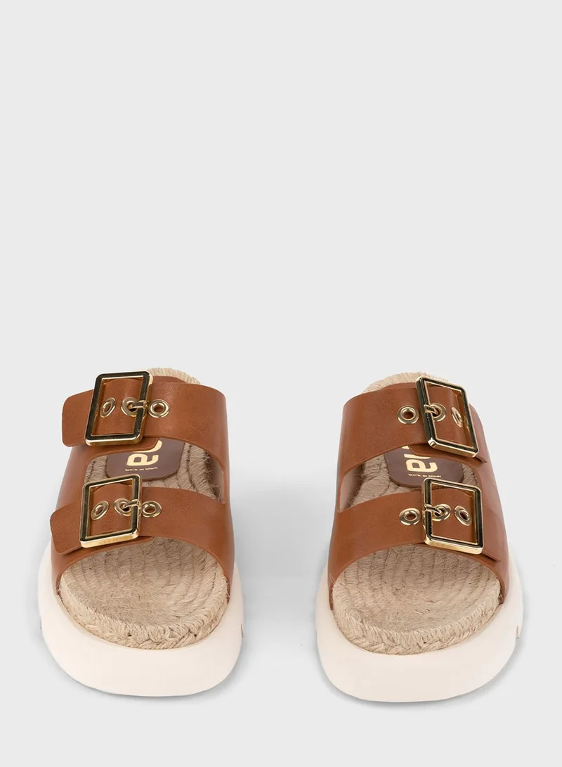 Kanna Ball Lux Flat Sandals