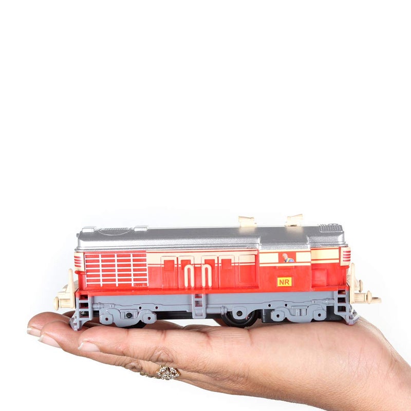 Centy Toys Plastic Passenger Train Set - Red, Pack of 1 - Image 3