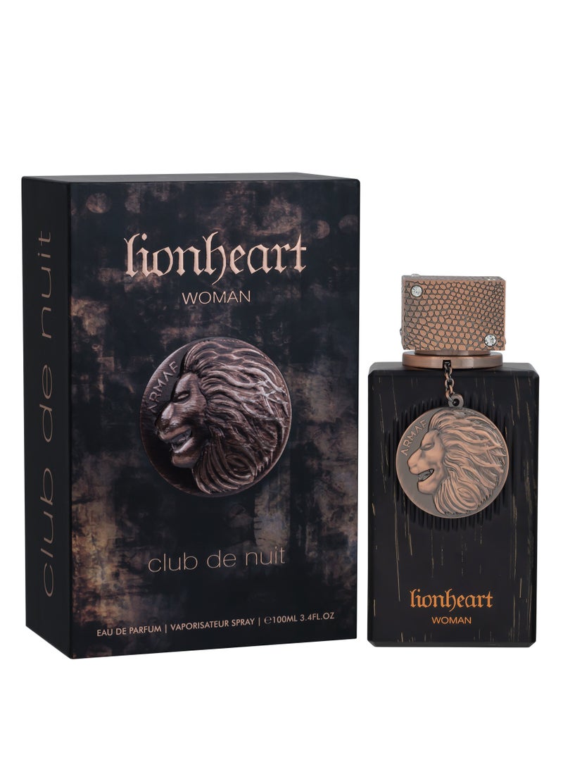 Armaf - Armaf Club De Nuit Heritage Lion Heart Woman Eau De Parfum 100ml Black, Perfume For Woman, Fragrance For Her - Image 1