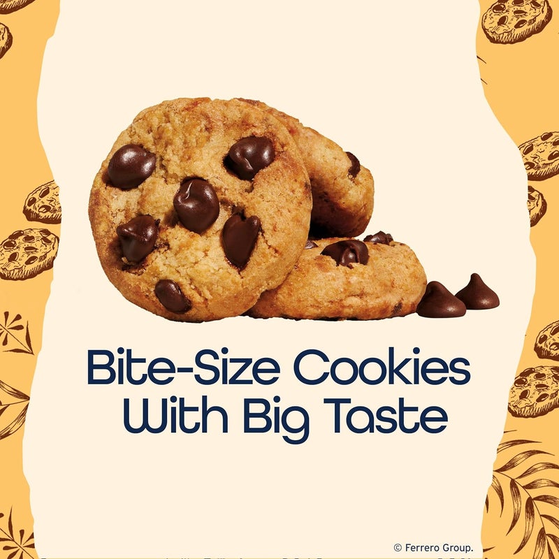 Famous Amos كوكيز الشوكولاتة من فاموس أموس - الوصفة الأصلية، حلوى بحجم اللقمة مع رقائق الشوكولاتة شبه الحلوة، 9 أونصات - Image 4
