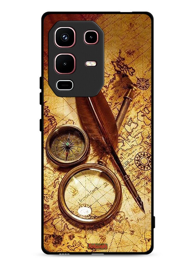 Tolwak غطاء حماية إنفينكس نوت 50s بوصلة عتيقة - Image 1