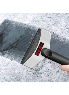 Generic Snow Removal Shovel For Car Snow Sweeper Brush Snow Removal Artifact For Car Snow Removal Tool Snow Removal Ice Removal Shovel Glass Defrosting Shovel-Color:Short [大众] Stainless Steel Thickened Snow Shovel  - Image 5