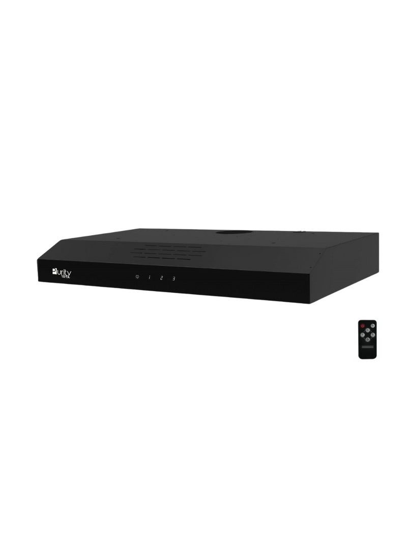 Purity Purity Flat Touch Hood Hood Black PTSLIM PLUS BL 
