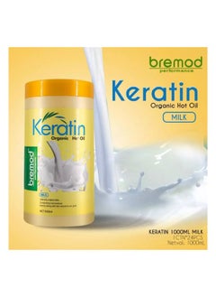 BREMOD Performance Keratin Organic Hot Oil - Milk 1000ml  - Image 3