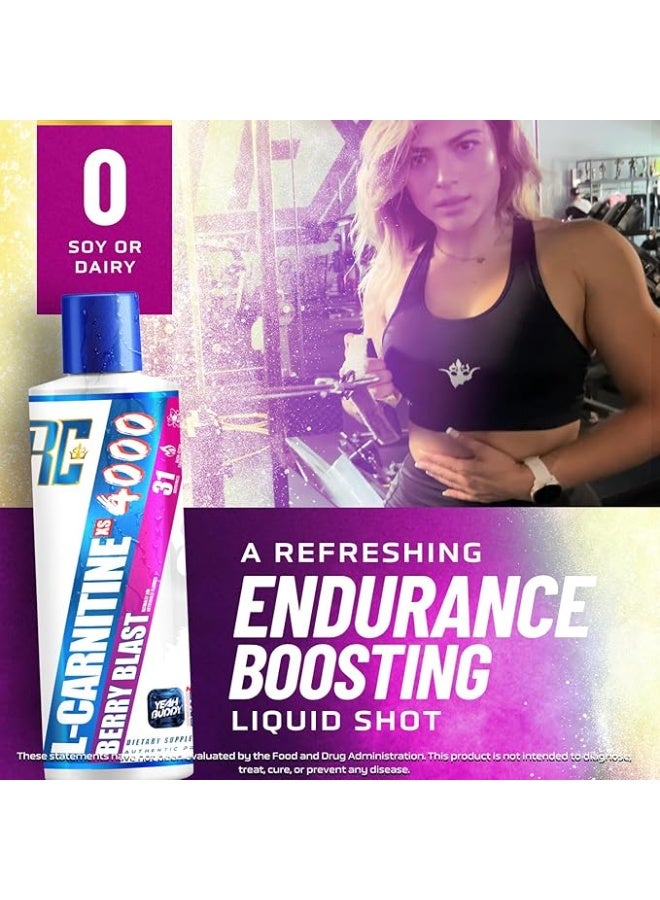 روني كولمان إل-كارنيتين 4000 إكس إس 473 مل بنكهة التوت المنعشة - Image 4