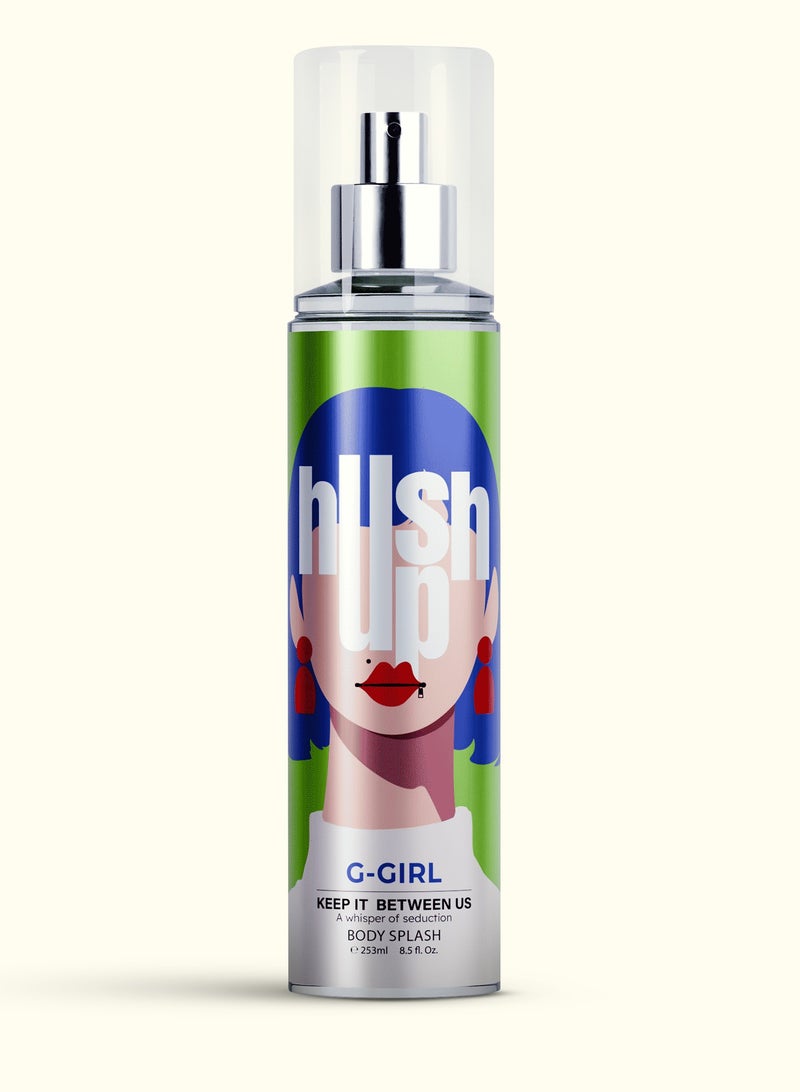 Hushup Body Splash - G-Girl 253ml - Image 1