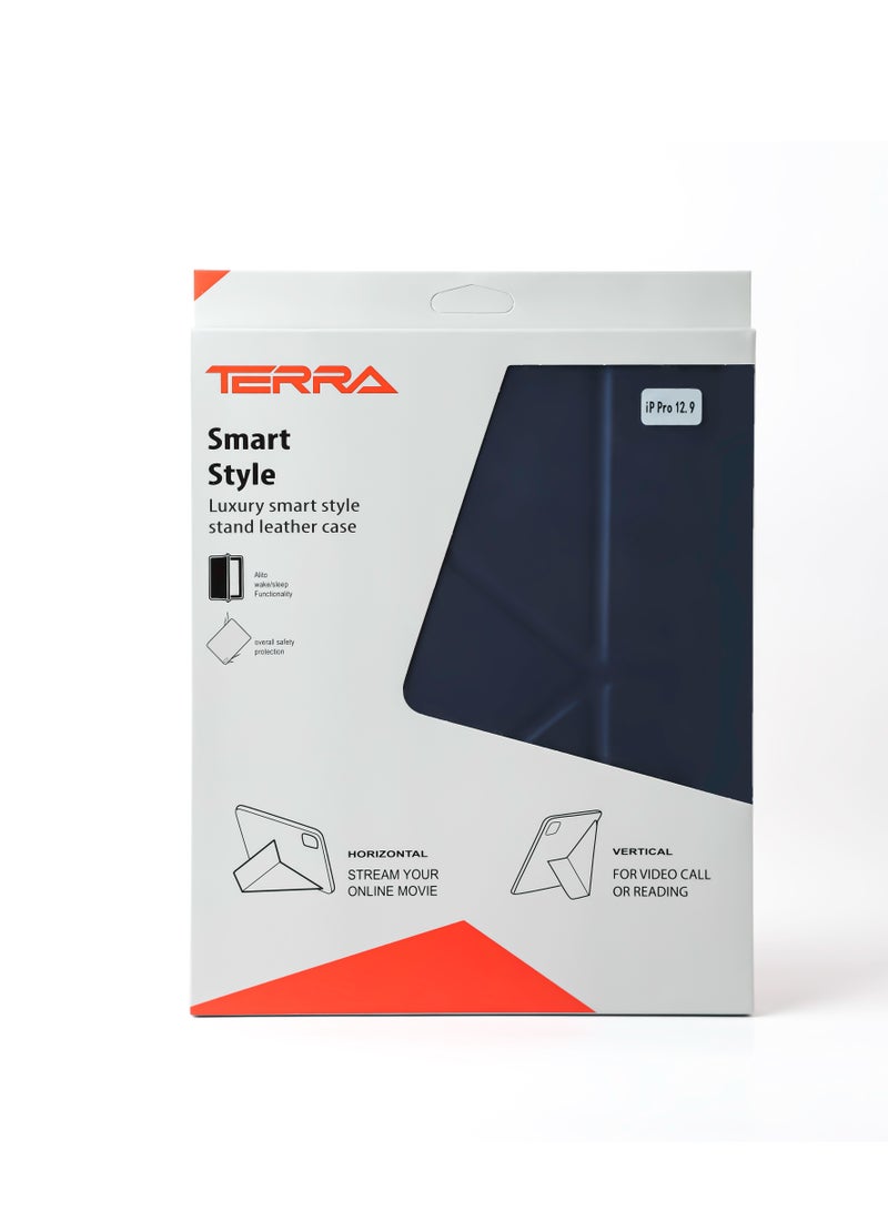 تيرا غطاء حماية لجهاز أبل آي باد مقاس 9.7 بوصة أزرق - Image 1