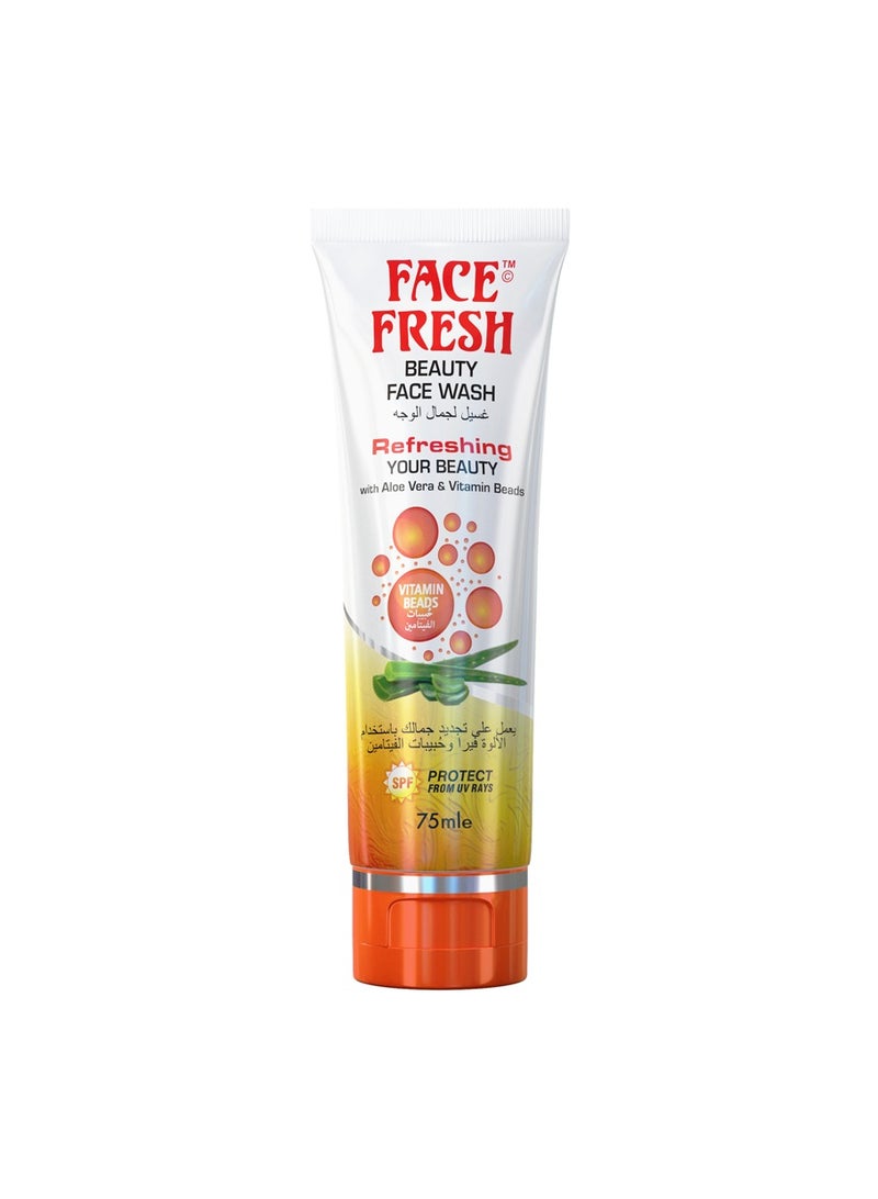 Face Fresh Hydrating Beauty Face Wash – Protection from Redness & Inflammation, Face Wash for Men and Women, For All Skin Types 75ml - Image 1
